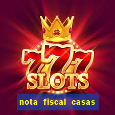 nota fiscal casas bahia 2 via